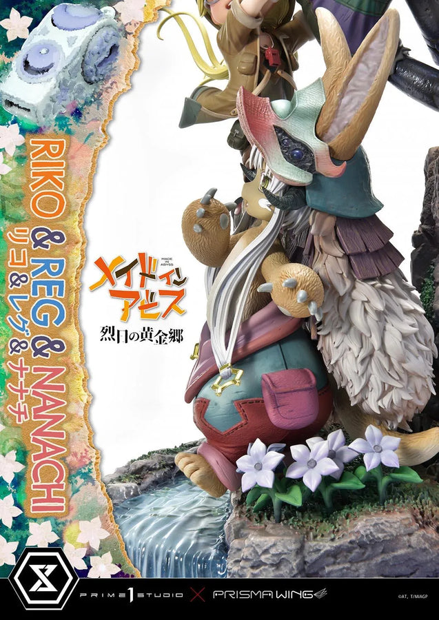 Riko,Reg and Nanachi (Regular Version) MADE IN ABYSS – Prime1Studio – ActionFigure Brasil