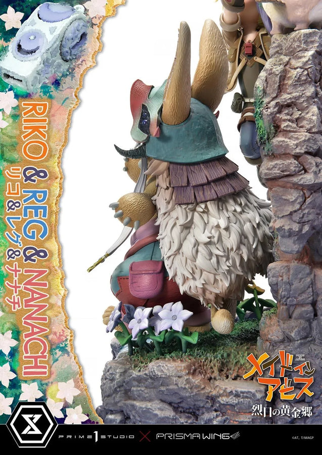 Riko,Reg and Nanachi (Regular Version) MADE IN ABYSS – Prime1Studio – ActionFigure Brasil