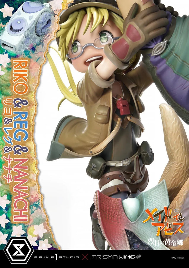 Riko,Reg and Nanachi (Regular Version) MADE IN ABYSS – Prime1Studio – ActionFigure Brasil