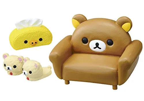 Rilakkuma - Kiiroitori - Korilakkuma - Rilakkuma Room de Tobikiri Relax - 1 - Sofa (Re-Ment)ㅤ – Re-Ment As Manufacturer – ActionFigure Brasil