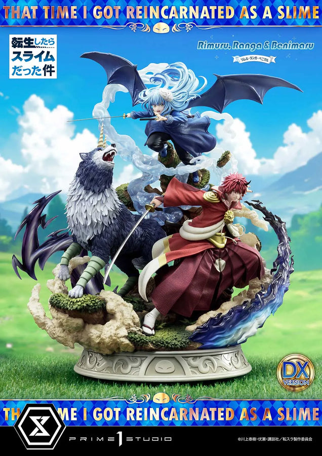 Rimuru, Ranga & Benimaru (Deluxe Bonus Version) That Time I Got Reincarnated as a Slime – Prime1Studio – ActionFigure Brasil