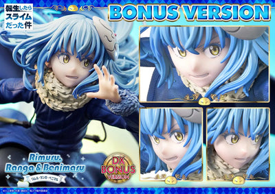 Rimuru, Ranga & Benimaru (Deluxe Bonus Version) That Time I Got Reincarnated as a Slime – Prime1Studio – ActionFigure Brasil