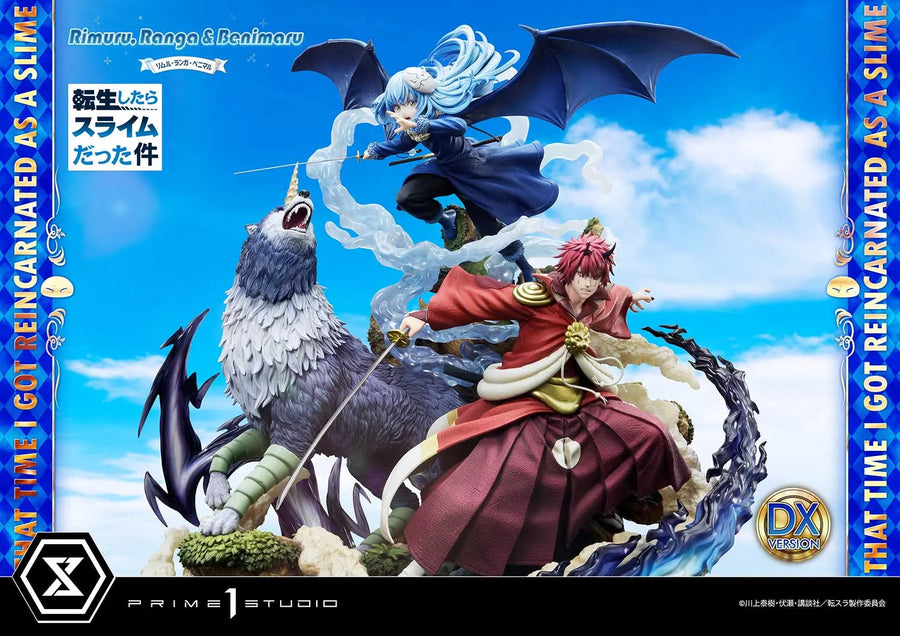 Rimuru, Ranga & Benimaru (Deluxe Bonus Version) That Time I Got Reincarnated as a Slime – Prime1Studio – ActionFigure Brasil