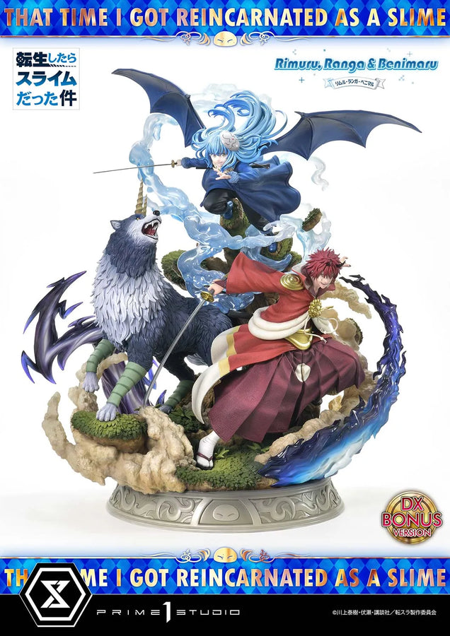 Rimuru, Ranga & Benimaru (Deluxe Bonus Version) That Time I Got Reincarnated as a Slime – Prime1Studio – ActionFigure Brasil