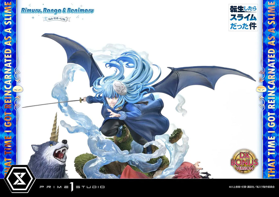 Rimuru, Ranga & Benimaru (Deluxe Bonus Version) That Time I Got Reincarnated as a Slime – Prime1Studio – ActionFigure Brasil