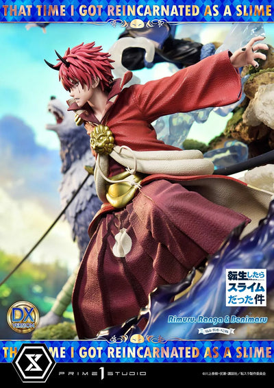 Rimuru, Ranga & Benimaru (Deluxe Bonus Version) That Time I Got Reincarnated as a Slime – Prime1Studio – ActionFigure Brasil