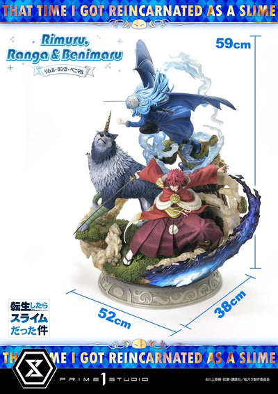 Rimuru, Ranga & Benimaru (Deluxe Version) That Time I Got Reincarnated as a Slime – Prime1Studio – ActionFigure Brasil
