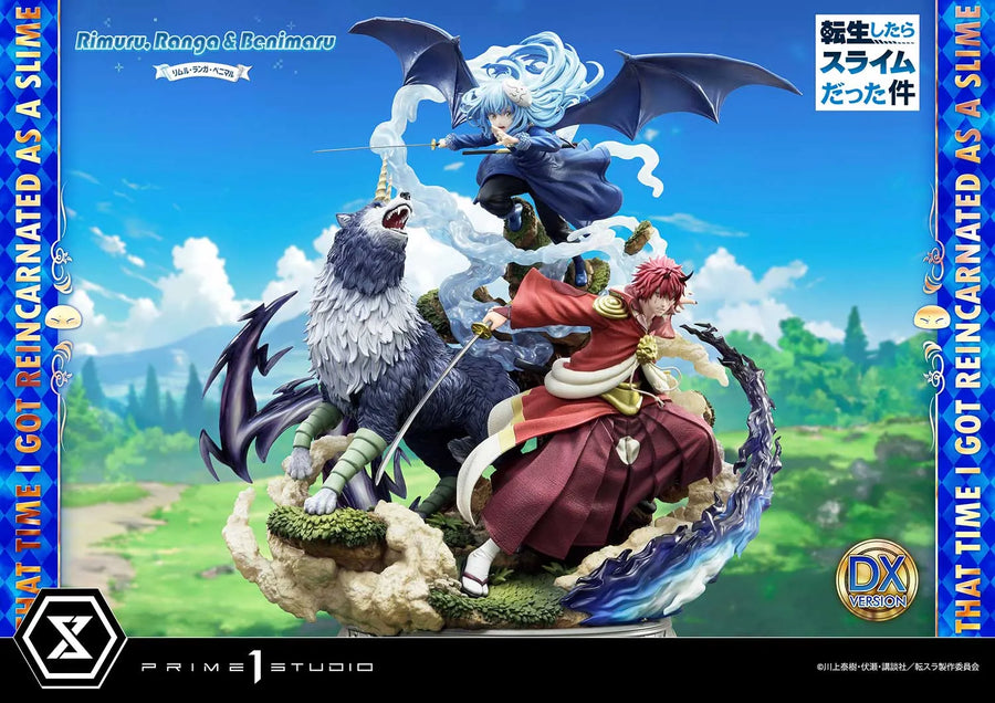 Rimuru, Ranga & Benimaru (Deluxe Version) That Time I Got Reincarnated as a Slime – Prime1Studio – ActionFigure Brasil