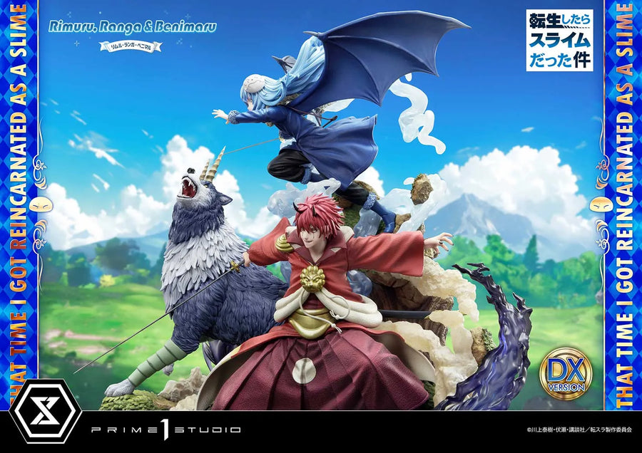 Rimuru, Ranga & Benimaru (Deluxe Version) That Time I Got Reincarnated as a Slime – Prime1Studio – ActionFigure Brasil
