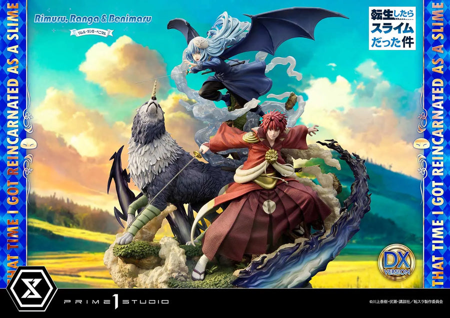 Rimuru, Ranga & Benimaru (Deluxe Version) That Time I Got Reincarnated as a Slime – Prime1Studio – ActionFigure Brasil