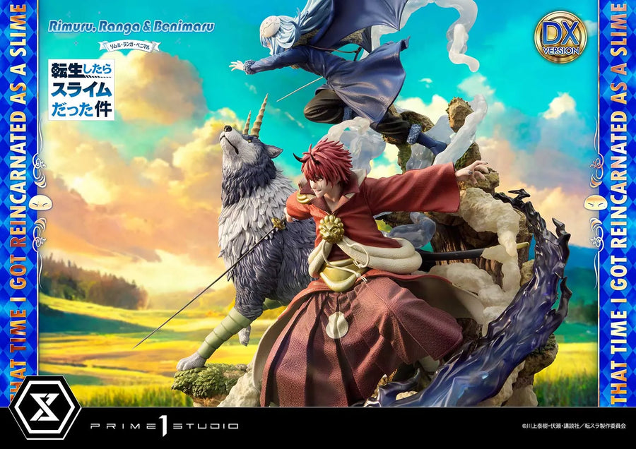 Rimuru, Ranga & Benimaru (Deluxe Version) That Time I Got Reincarnated as a Slime – Prime1Studio – ActionFigure Brasil