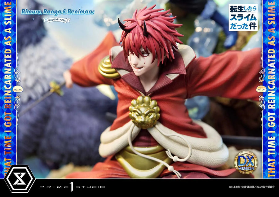 Rimuru, Ranga & Benimaru (Deluxe Version) That Time I Got Reincarnated as a Slime – Prime1Studio – ActionFigure Brasil