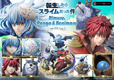 Rimuru, Ranga & Benimaru (Regular Version) That Time I Got Reincarnated as a Slime – Prime1Studio – ActionFigure Brasil