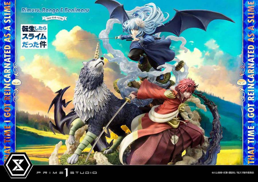 Rimuru, Ranga & Benimaru (Regular Version) That Time I Got Reincarnated as a Slime – Prime1Studio – ActionFigure Brasil