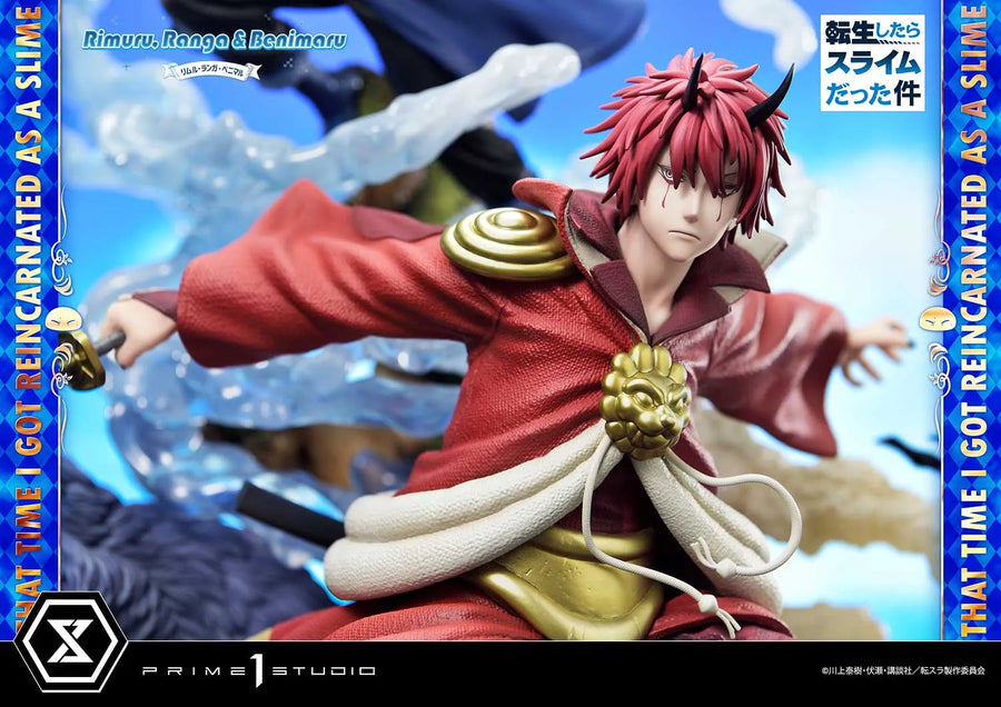 Rimuru, Ranga & Benimaru (Regular Version) That Time I Got Reincarnated as a Slime – Prime1Studio – ActionFigure Brasil