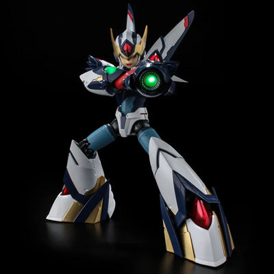 RIOBOT Mega Man X Falcon Armor Ver.EIICHI SIMIZU Action Figureㅤ – Sentinel – ActionFigure Brasil — embalagem