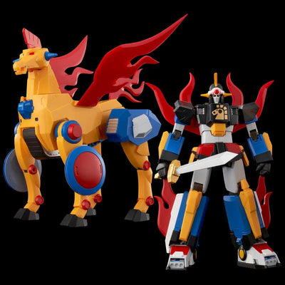 RIOBOT - Time Bokan Series - Yattodetaman - Daikyojin & Daitenba (Sentinel)ㅤ – Sentinel – ActionFigure Brasil — ângulo diferente