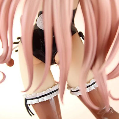 Ro-Kyu-Bu! SS - Hakamada Hinata - 1/7 - Usagi-san ver. , Black ver. (PLUM)ㅤ – PLUM – ActionFigureBrasil — com base expositora