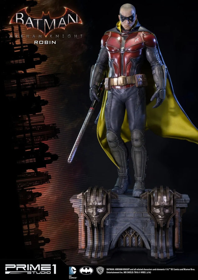 Robin (Exclusive Version) Batman: Arkham Knight – Prime1Studio – ActionFigure Brasil