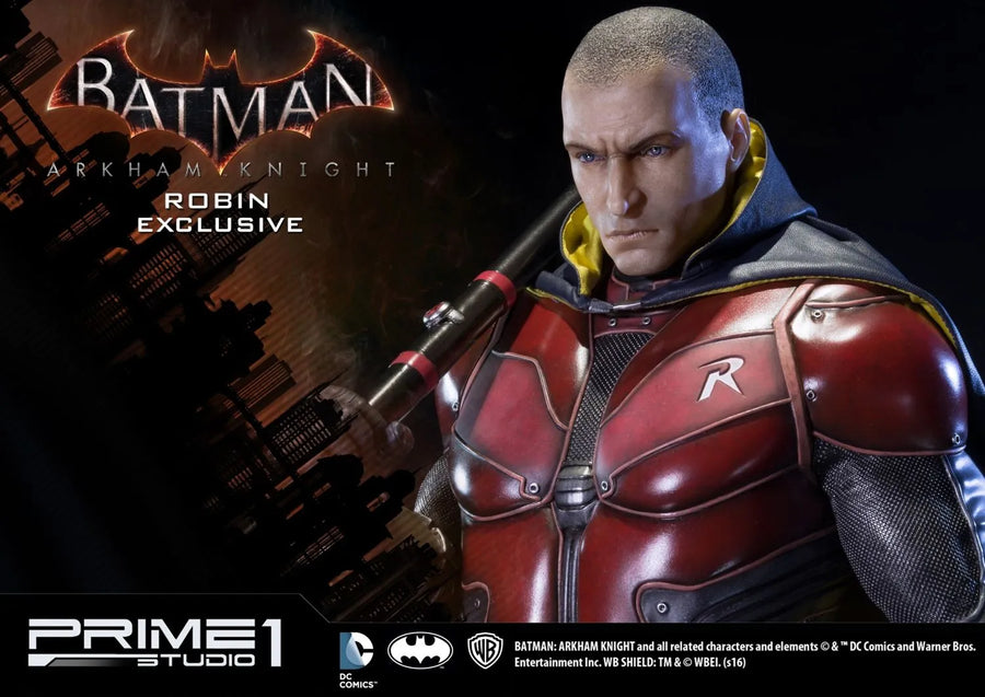 Robin (Exclusive Version) Batman: Arkham Knight – Prime1Studio – ActionFigure Brasil