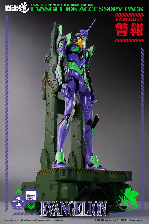 ROBO-DOU Evangelion Accessory Pack – Threezero – ActionFigure Brasil
