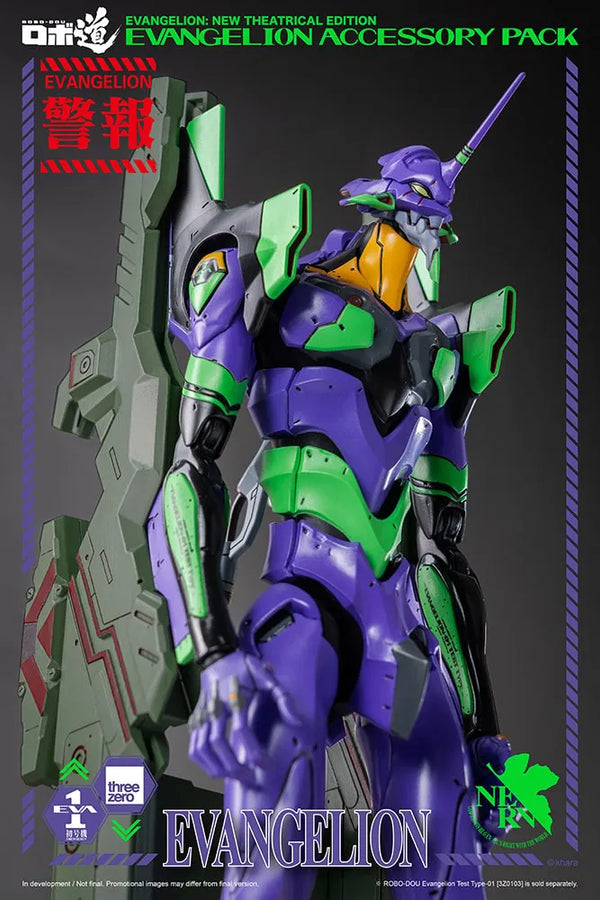 ROBO-DOU Evangelion Accessory Pack – Threezero – ActionFigure Brasil