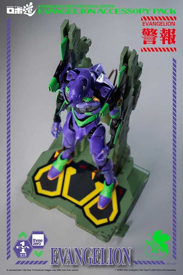 ROBO-DOU Evangelion Accessory Pack – Threezero – ActionFigure Brasil