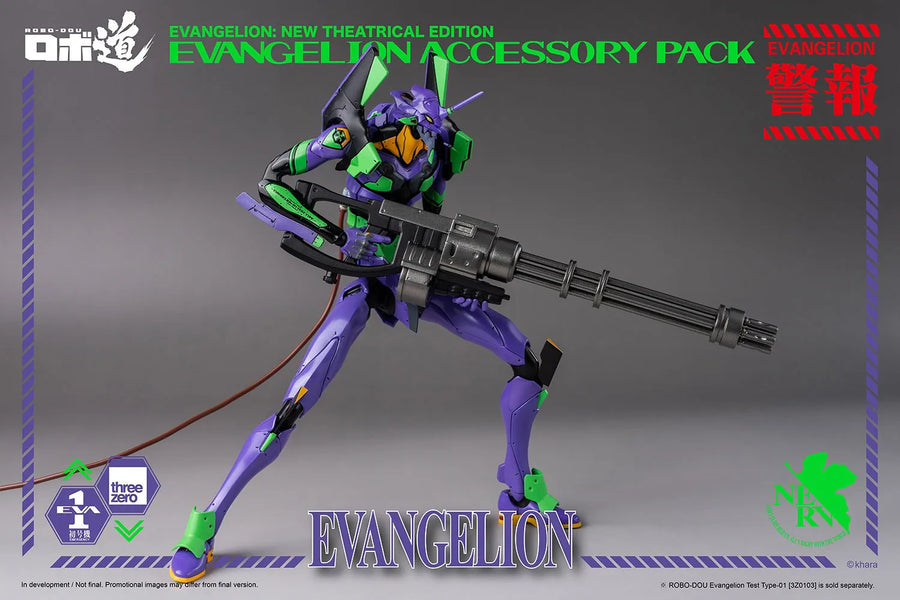 ROBO-DOU Evangelion Accessory Pack – Threezero – ActionFigure Brasil