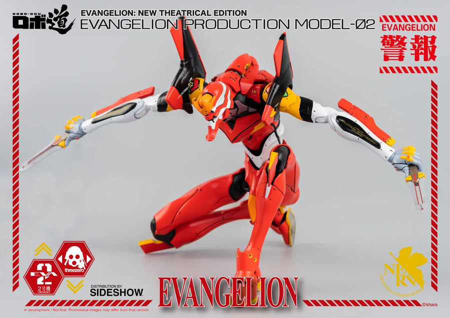 ROBO-DOU Evangelion Production Model-02 – Threezero – ActionFigure Brasil
