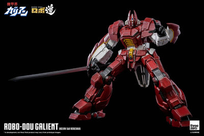 ROBO-DOU Galient (Kelvin Sau Redesign) – Threezero – ActionFigure Brasil — ambientada