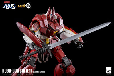 ROBO-DOU Galient (Kelvin Sau Redesign) – Threezero – ActionFigure Brasil — close