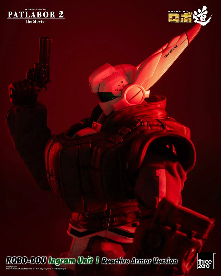 ROBO-DOU Ingram Unit 1 Reactive Armor Version – Threezero – ActionFigure Brasil