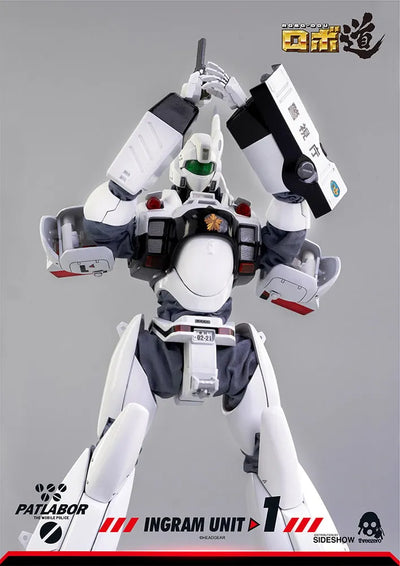 ROBO-DOU (Ingram Unit 1) – Threezero – ActionFigure Brasil — com base expositora