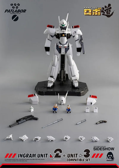 ROBO-DOU Ingram Unit 2 + Unit 3 Compatible Set – Threezero – ActionFigure Brasil — acessórios