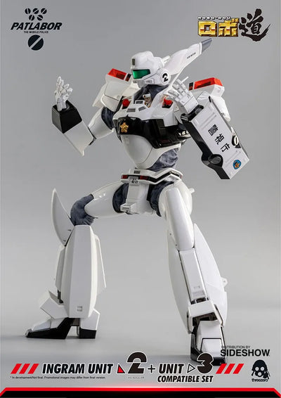ROBO-DOU Ingram Unit 2 + Unit 3 Compatible Set – Threezero – ActionFigure Brasil — iluminação de estúdio