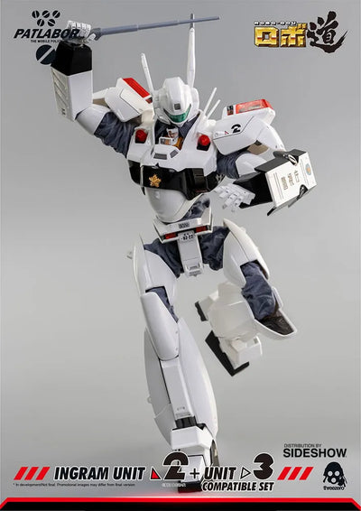 ROBO-DOU Ingram Unit 2 + Unit 3 Compatible Set – Threezero – ActionFigure Brasil — close