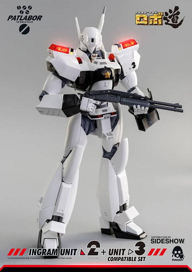 ROBO-DOU Ingram Unit 2 + Unit 3 Compatible Set – Threezero – ActionFigure Brasil