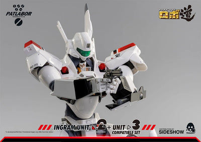 ROBO-DOU Ingram Unit 2 + Unit 3 Compatible Set – Threezero – ActionFigure Brasil — ângulo diferente