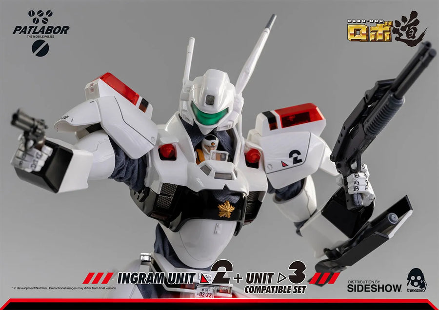 ROBO-DOU Ingram Unit 2 + Unit 3 Compatible Set – Threezero – ActionFigure Brasil