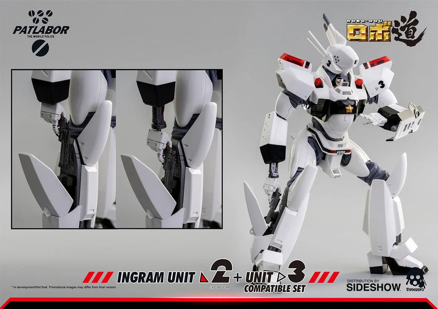 ROBO-DOU Ingram Unit 2 + Unit 3 Compatible Set – Threezero – ActionFigure Brasil