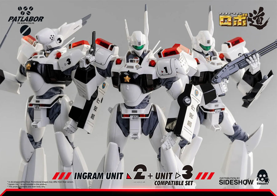 ROBO-DOU Ingram Unit 2 + Unit 3 Compatible Set – Threezero – ActionFigure Brasil