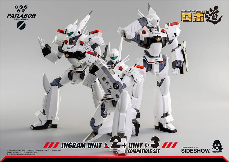 ROBO-DOU Ingram Unit 2 + Unit 3 Compatible Set – Threezero – ActionFigure Brasil