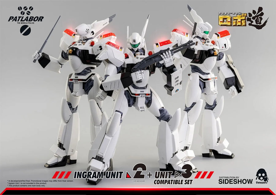 ROBO-DOU Ingram Unit 2 + Unit 3 Compatible Set – Threezero – ActionFigure Brasil