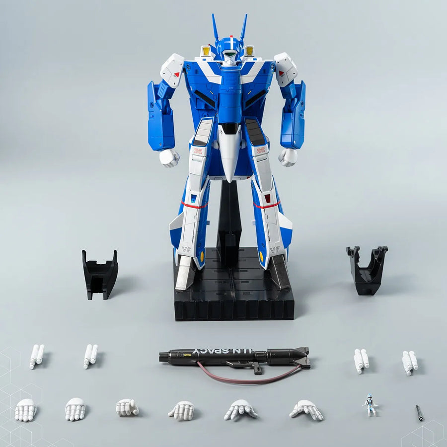 ROBO-DOU ROBOTECH VF-1J Veritech (Max Sterling) – Threezero – ActionFigure Brasil