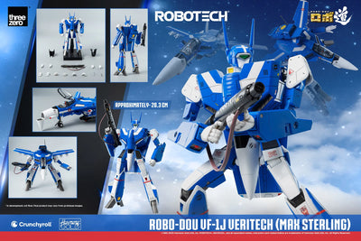 ROBO-DOU ROBOTECH VF-1J Veritech (Max Sterling) – Threezero – ActionFigure Brasil — embalagem