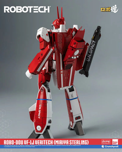 ROBO-DOU ROBOTECH VF-1J Veritech (Miriya Sterling) – Threezero – ActionFigure Brasil — detalhe do produto