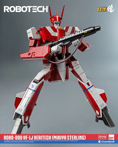ROBO-DOU ROBOTECH VF-1J Veritech (Miriya Sterling) – Threezero – ActionFigure Brasil — close