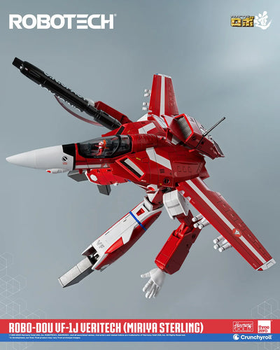 ROBO-DOU ROBOTECH VF-1J Veritech (Miriya Sterling) – Threezero – ActionFigure Brasil — acessórios