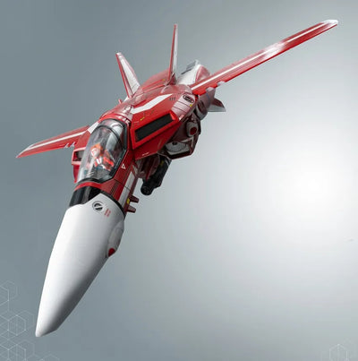 ROBO-DOU ROBOTECH VF-1J Veritech (Miriya Sterling) – Threezero – ActionFigure Brasil — ambientada