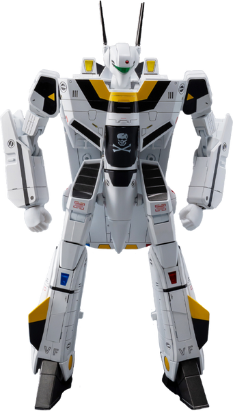 ROBO-DOU ROBOTECH VF-1S Veritech (Roy Fokker) – Threezero – ActionFigure Brasil — ângulo diferente